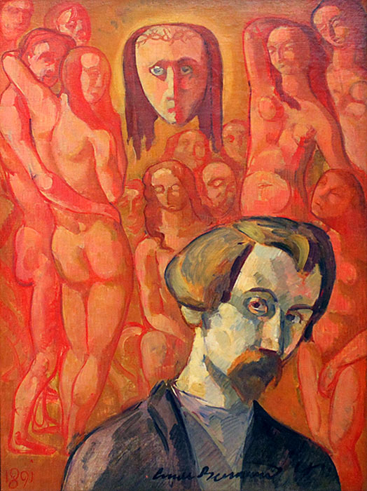 Symbolinen omaelämäkerta - Émile Bernard