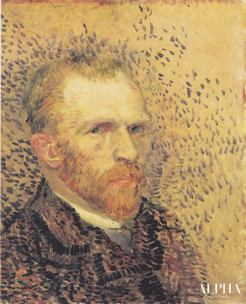 Autoportrait Vincent Van Gogh - Van Gogh - Reproductions de tableaux et peintures haut de gamme