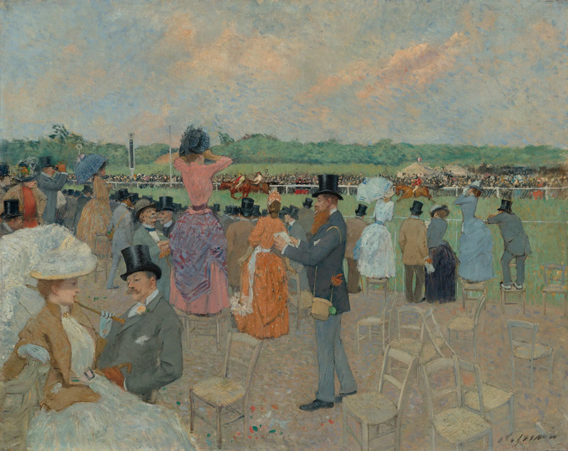 Longchampin kilpailut - Jean-Louis Forain