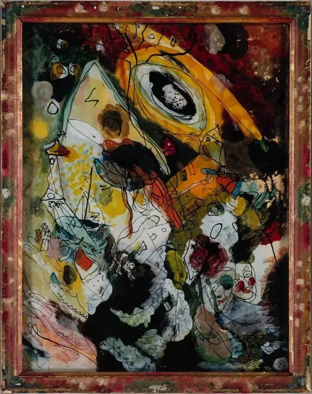 Nenäklipsillä - Vassily Kandinsky