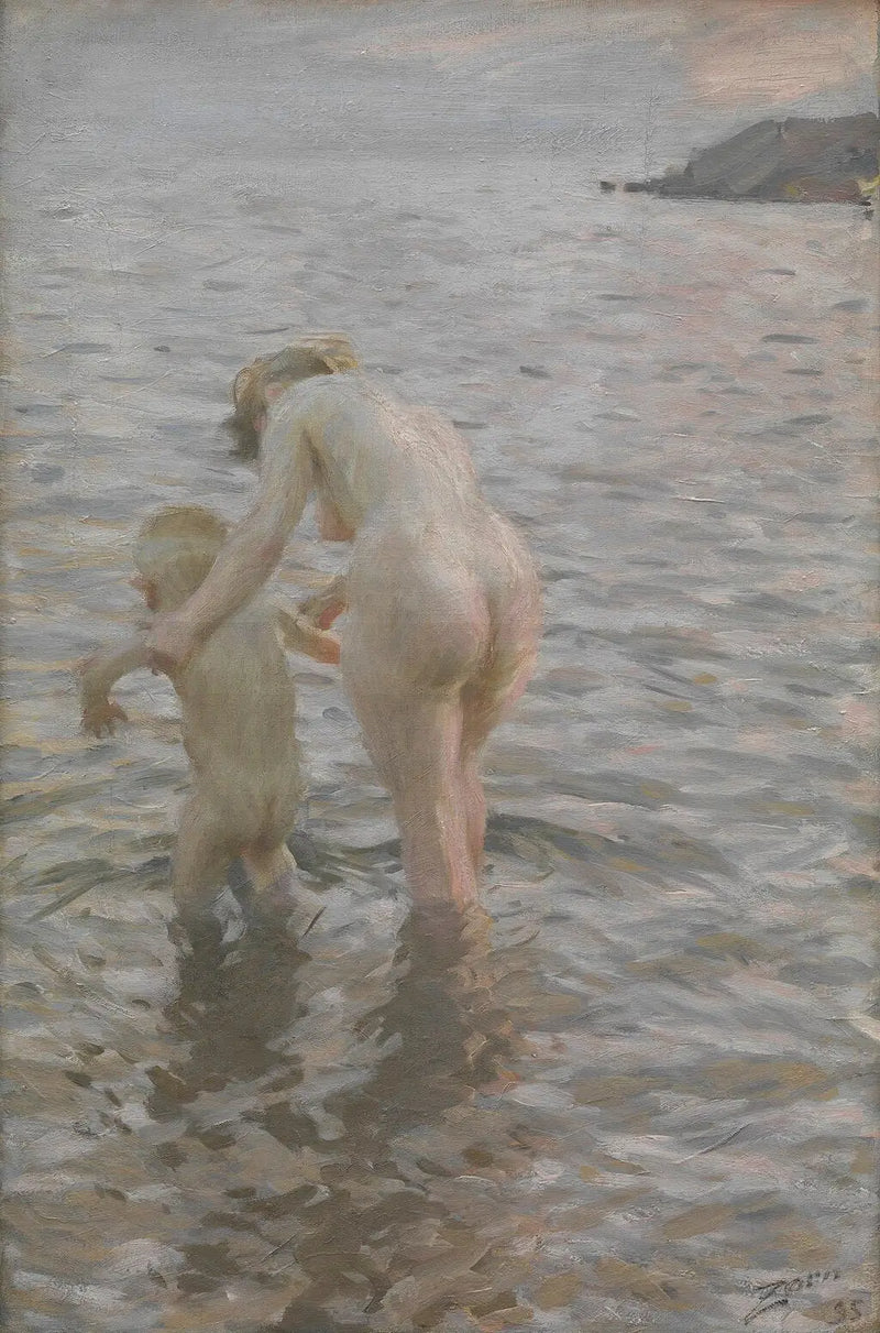 Äidin kanssa - Anders Zorn