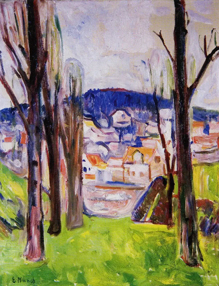 katu Kragerø - Edvard Munch