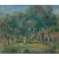 Oliivikuja - Pierre-Auguste Renoir