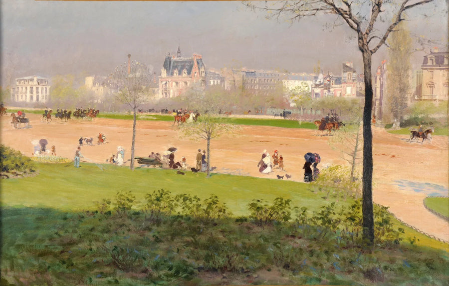 Bois de Boulogne - Giuseppe De Nittis