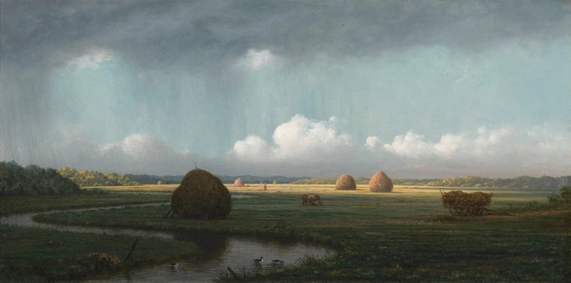 Yllättävät vastapäivät, Newburyn suot - Martin Johnson Heade