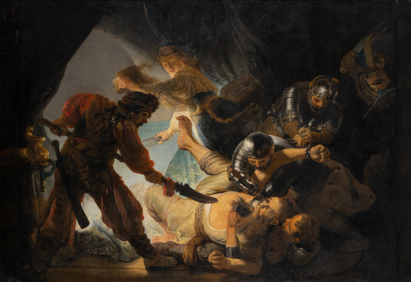 Simsonin sokeus - Rembrandt