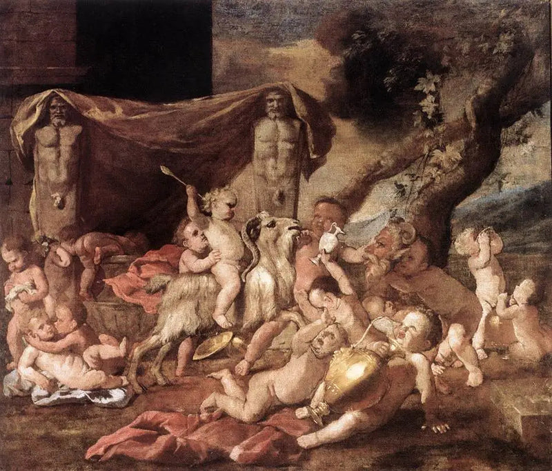 Lasten Bacchanale - Nicolas Poussin