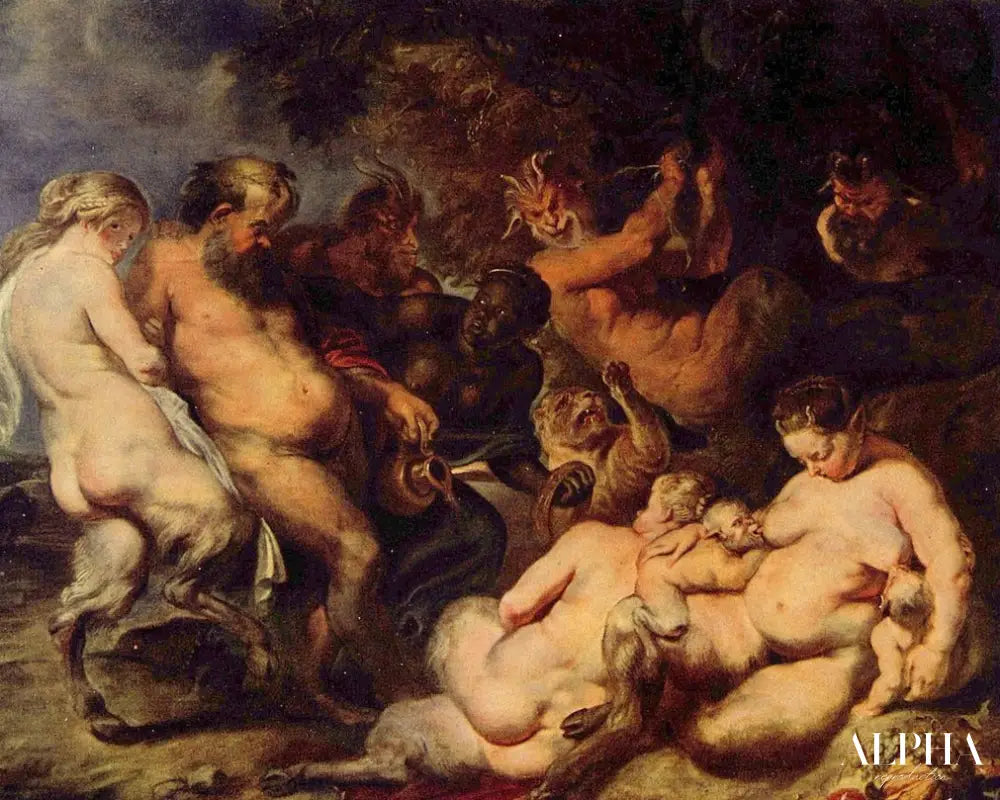 Bacchanalia - Peter Paul Rubens - Reproductions de tableaux et peintures haut de gamme