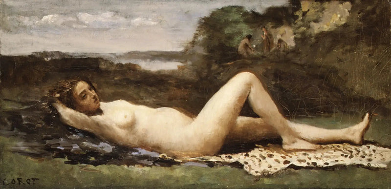 Bacchante maisemassa - Jean-Baptiste Camille Corot