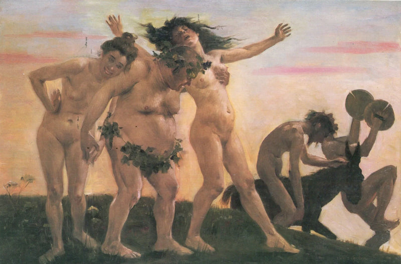 Bacchantes Return Home - Lovis Corinth