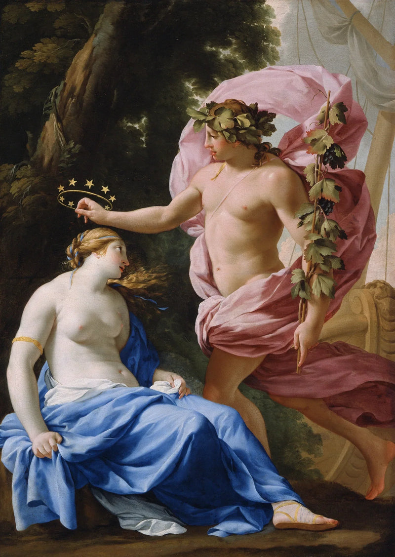 Bacchus ja Ariadne - Eustache Le Sueur