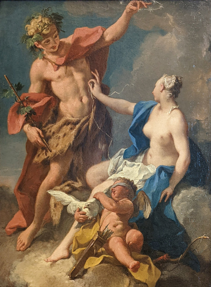 Bacchus ja Ariadne - Giovanni Battista Pittoni