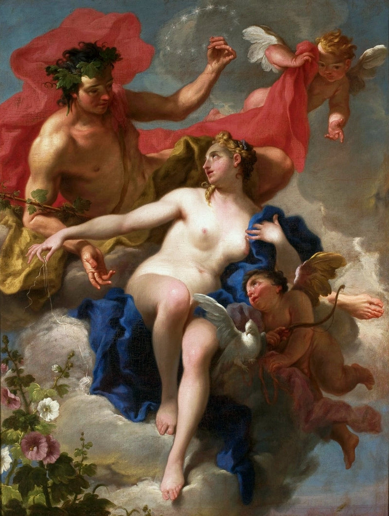 Bacchus ja Ariadne - Giovanni Battista Pittoni