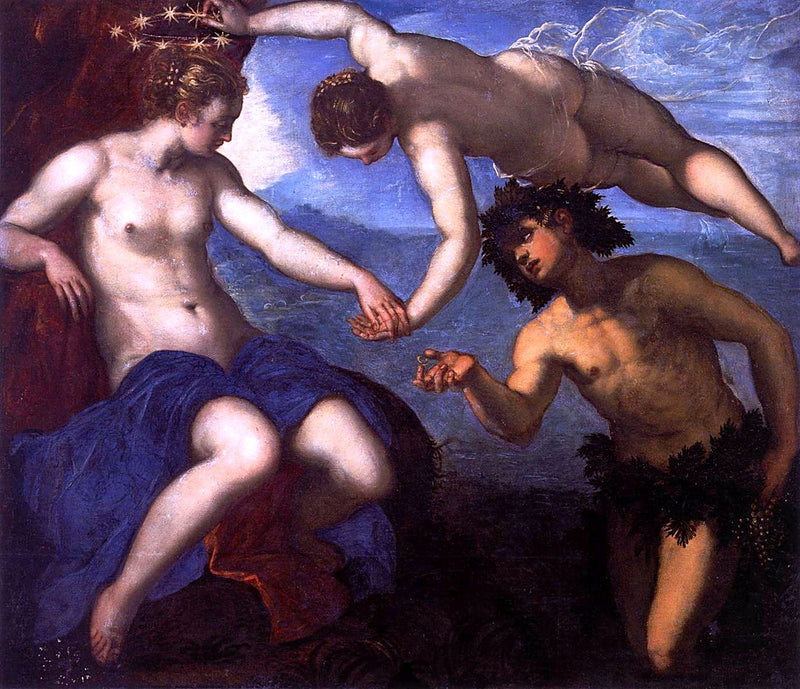 Bacchus ja Ariadne - Jacopo Tintoretto