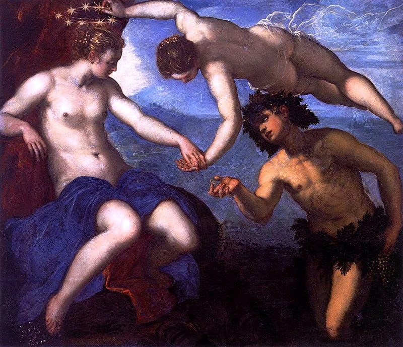 Bacchus ja Ariadne - Jacopo Tintoretto