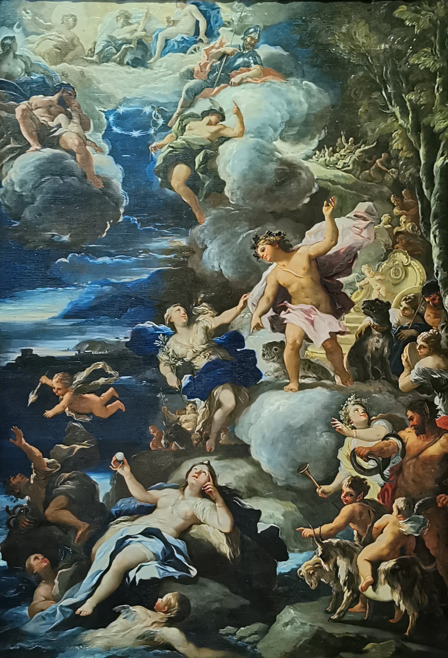 Bacchus et Ariane - Luca Giordano - Alpha Reproduction