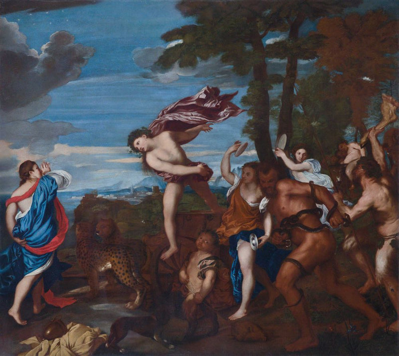 Bacchus ja Ariadne - Pietro da Cortona