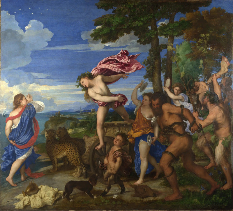 Bacchus ja Ariadne - Titian