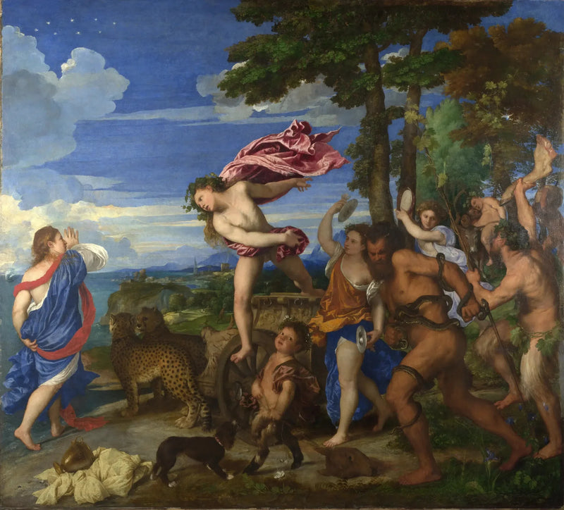 Bacchus ja Ariadne - Titian