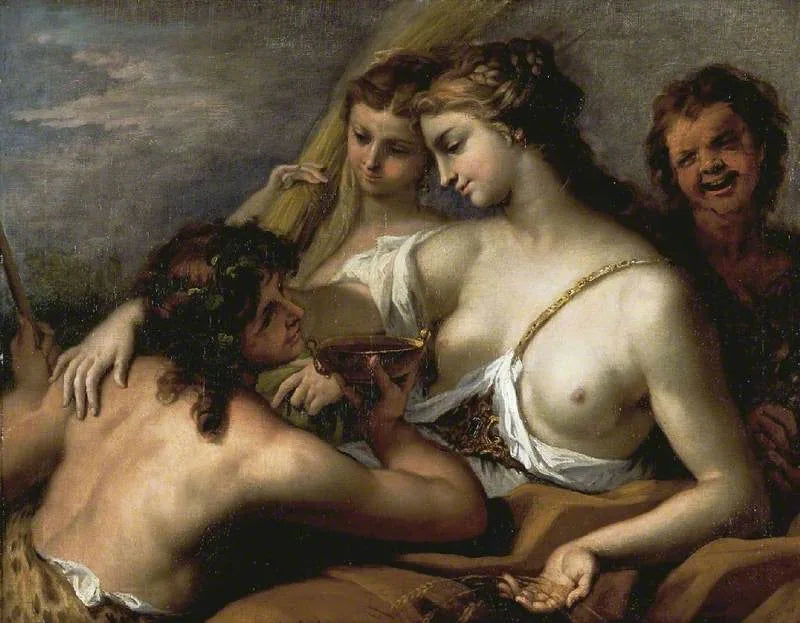 Bacchus ja Ceres - Sebastiano Ricci