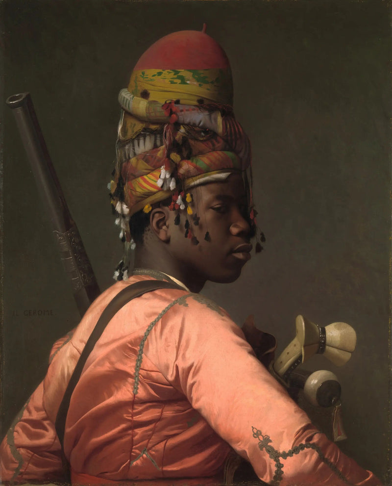 Bachi Bouzouk musta - Jean-Léon Gérôme