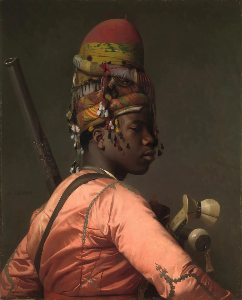 Bachi Bouzouk musta - Jean-Léon Gérôme