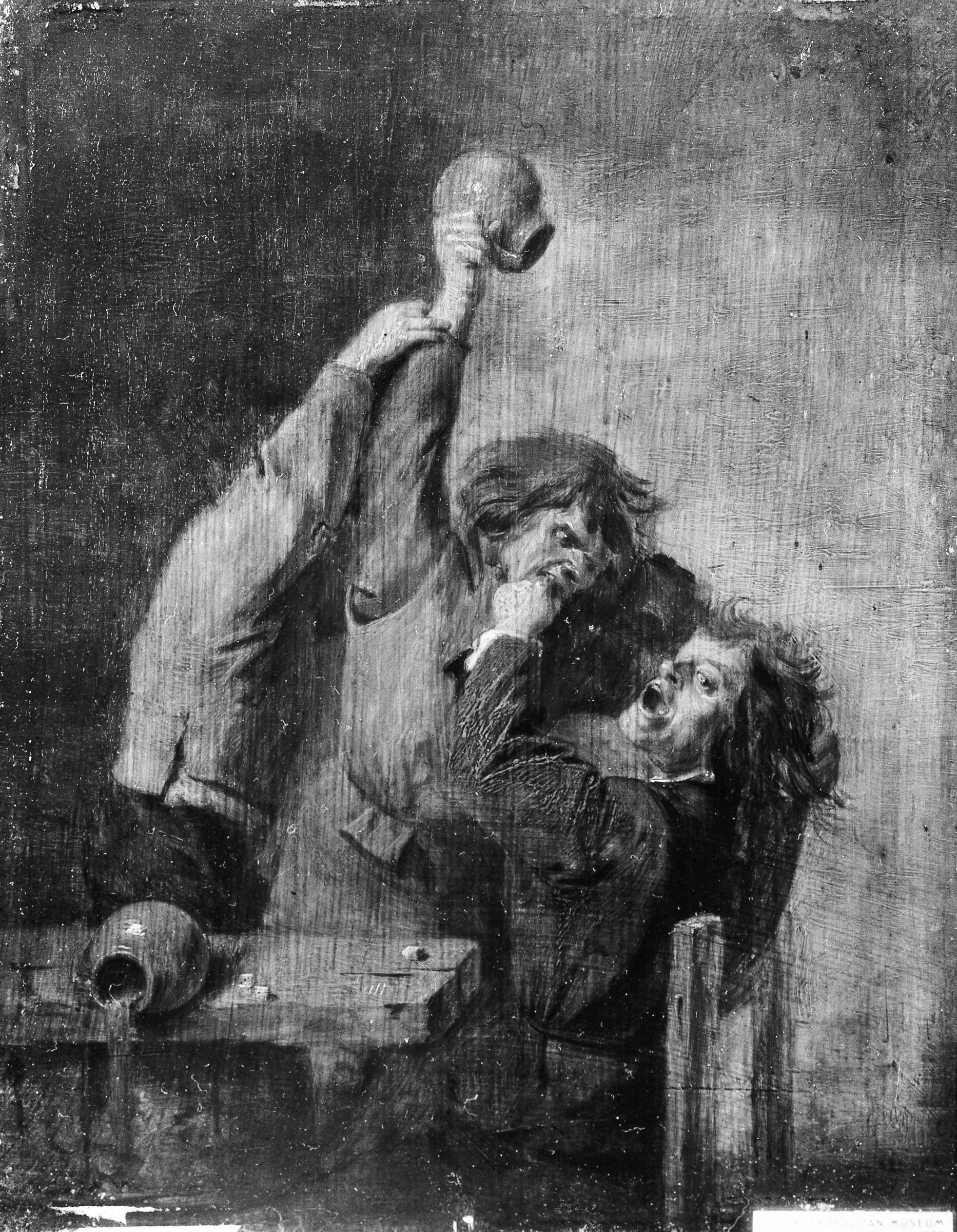 La Bagarre - Adriaen Brouwer