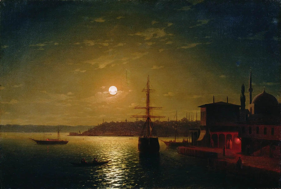 Kultainen sarven lahti Turkissa - Ivan Aïvazovski