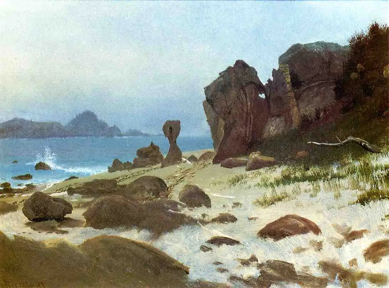 Montereylahti - Albert Bierstadt