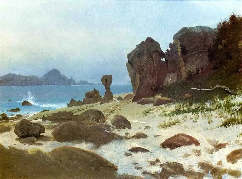 Montereylahti - Albert Bierstadt