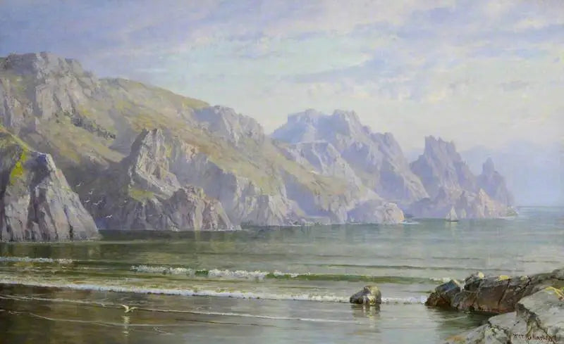 Petit Portin lahti - William Trost Richards
