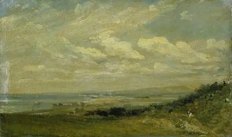 Shorehamin lahti, lähellä Brightonia (1824) - John Constable