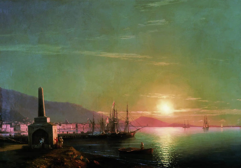Théodosianlahti, auringonnousu - Ivan Aïvazovski