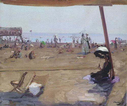 Uinti Lidossa - John Lavery