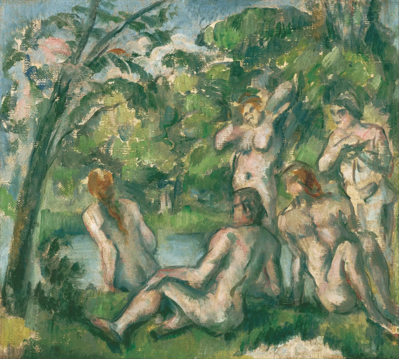 Uimarit - Paul Cézanne