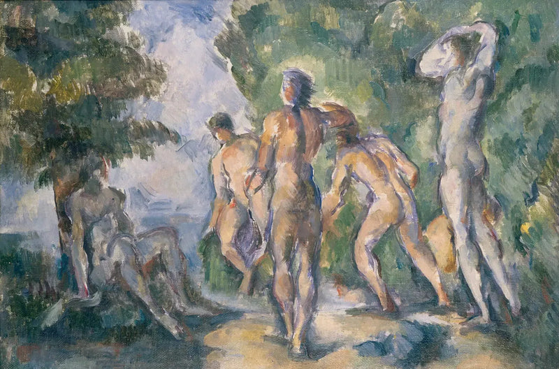 Uimarit - Paul Cézanne