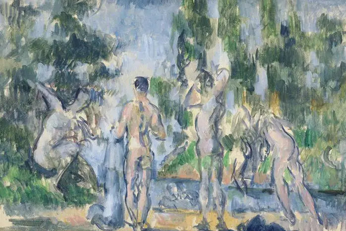 Uimarit - Paul Cézanne