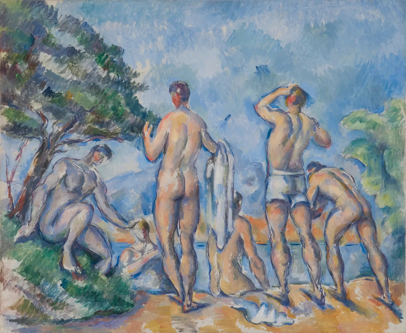 Uimarit - Paul Cézanne
