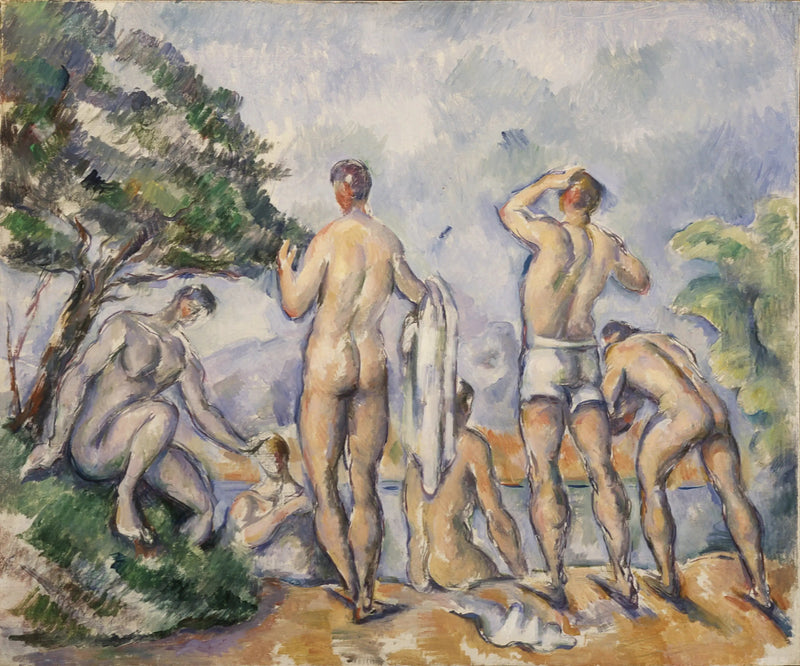 Uimarit - Paul Cézanne