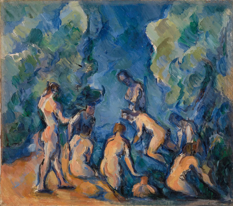 Uimarit - Paul Cézanne
