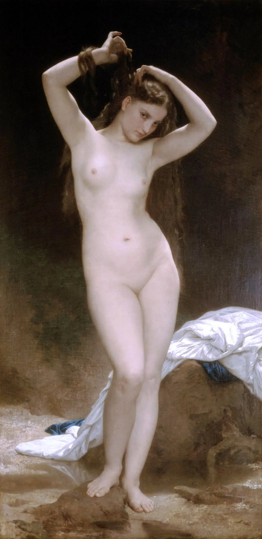 Kylpijä - Bouguereau