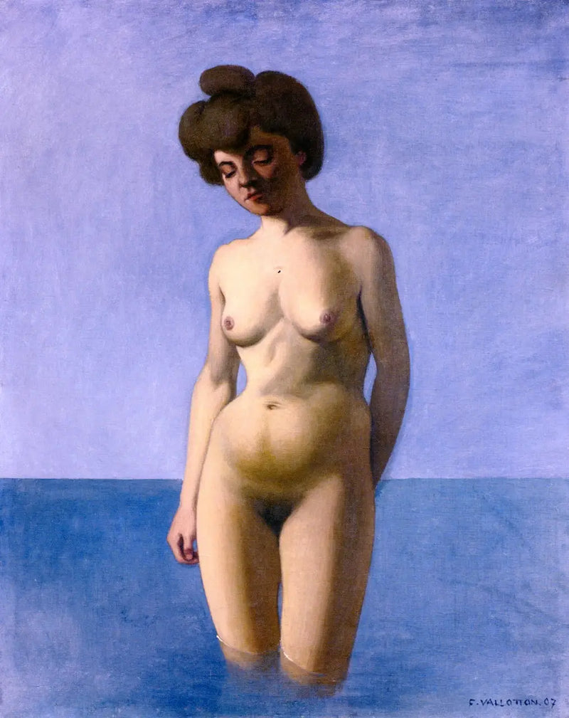 Kasvopesu - Félix Vallotton