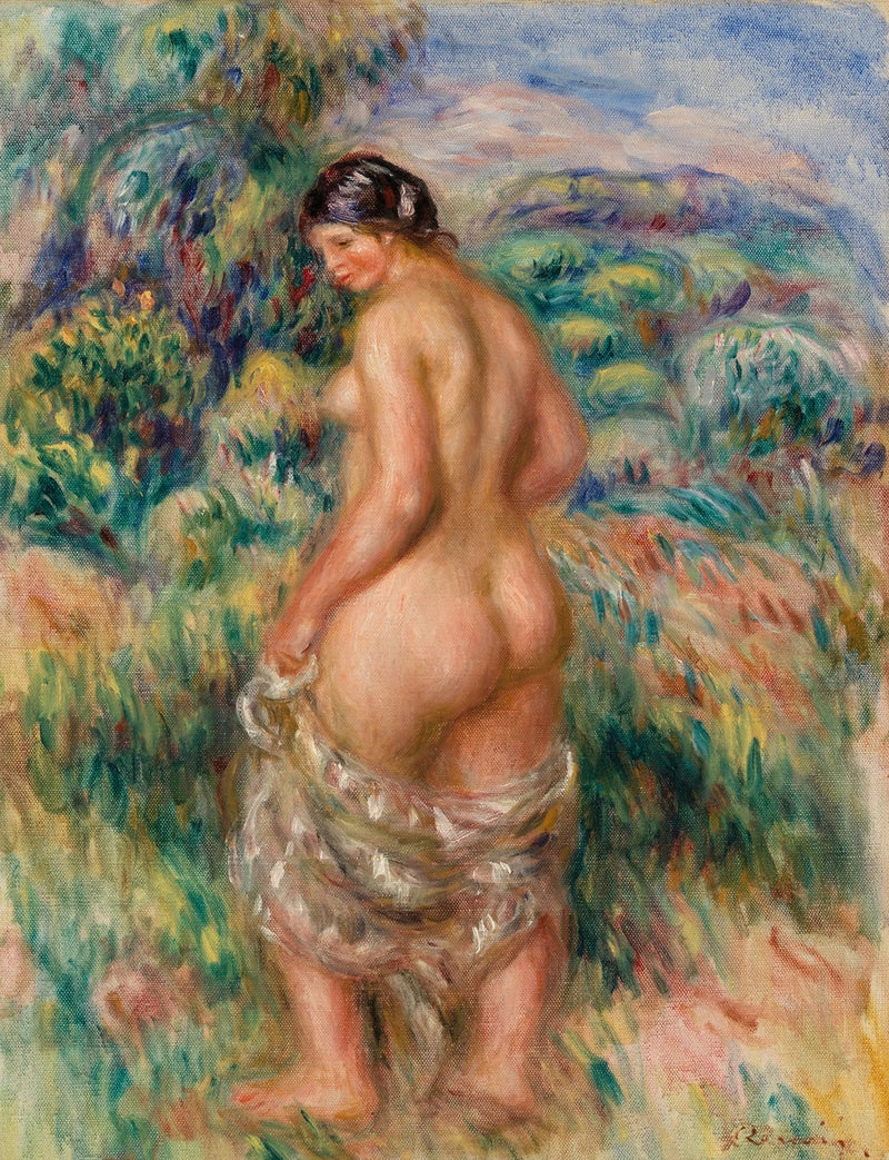 Seisova uimari - Pierre-Auguste Renoir