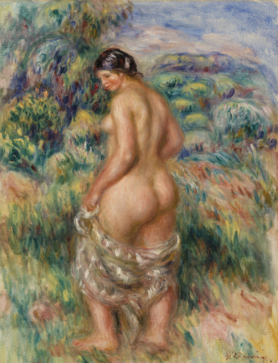 Seisova uimari - Pierre-Auguste Renoir