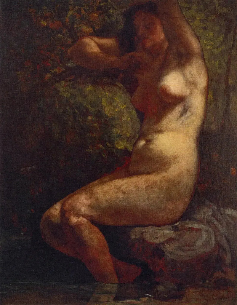 Baigner - Gustave Courbet