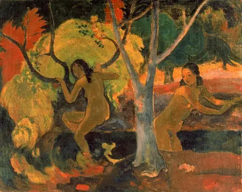 Tahitin uimareita - Paul Gauguin