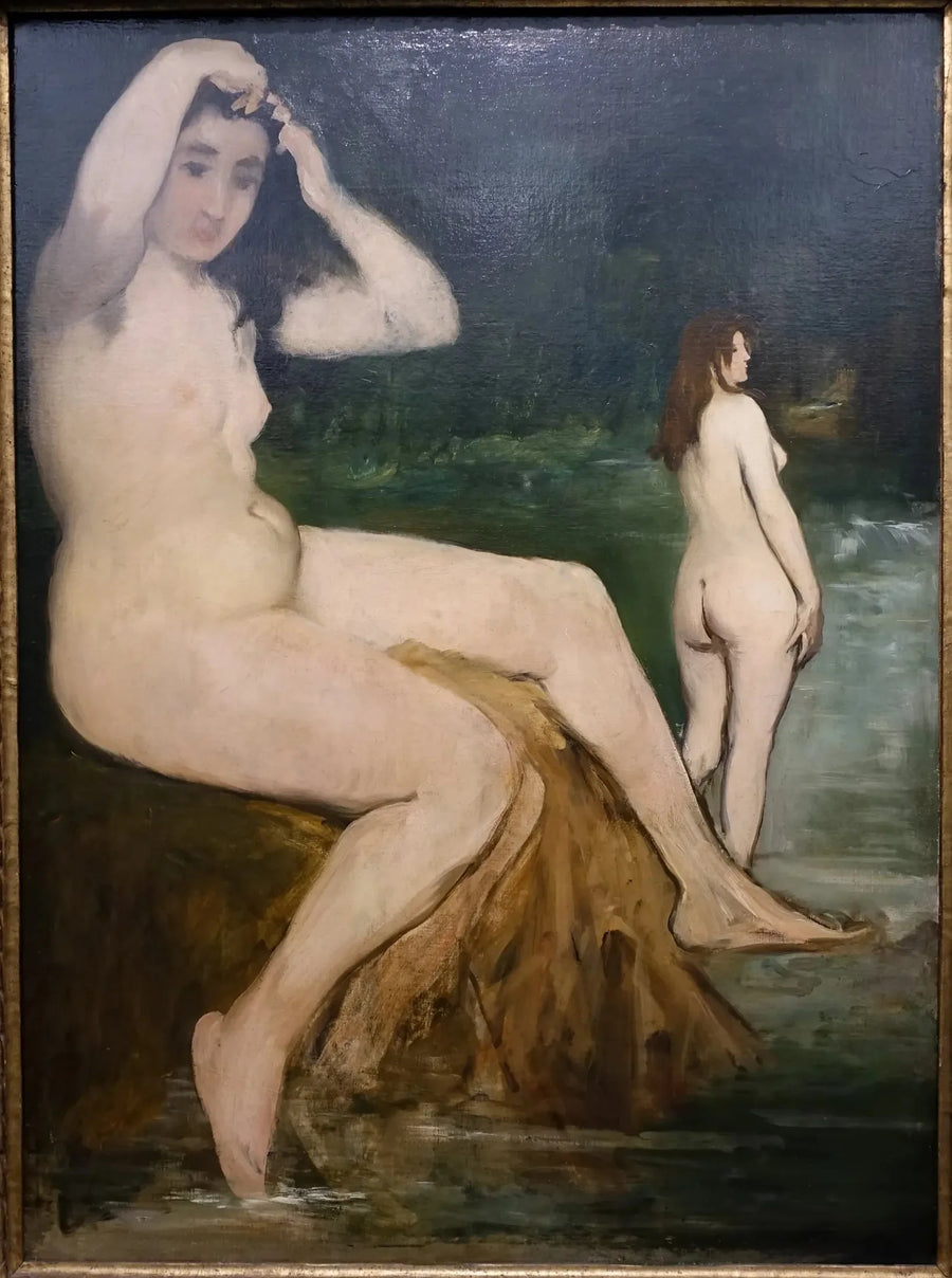 Seine-joen uimareita - Édouard Manet