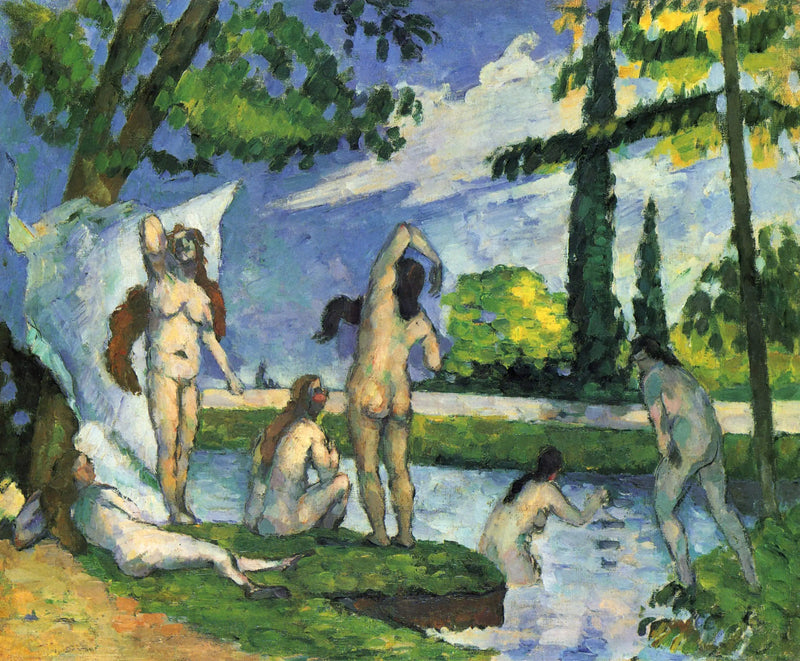 Uimareita - Paul Cézanne