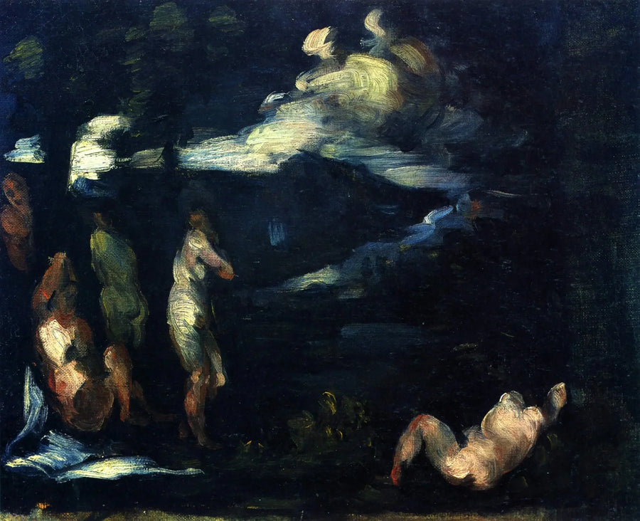 Uimareita - Paul Cézanne
