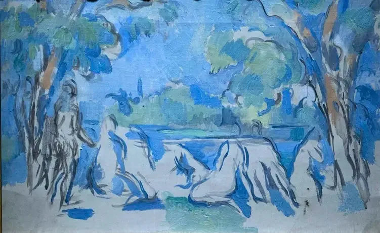 Uimareita - Paul Cézanne